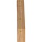 Ekena Millwork 6"W x 28"D x 34"H Merced Rough Sawn Knee Brace, Western Red Cedar BRC06X28X34MRC00RWR - alternate 2